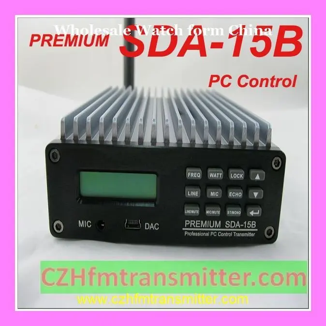 7w FM stereo PLL transmitter free shipping