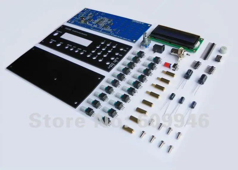 Educational electronic DIY Kit Pocket LCD Digital Storage Oscilloscope/Analog bandwidth 1MHz + 20MHz professional BNC Probe Kit