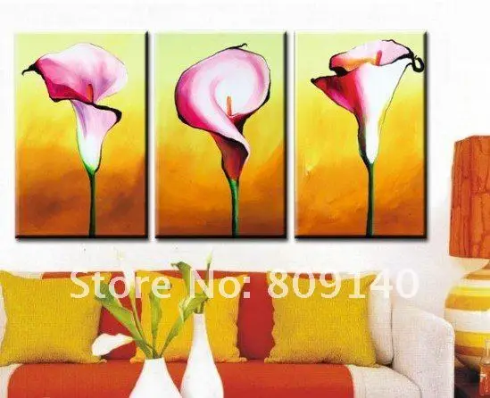abstract flower artwork