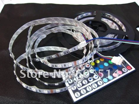 [Seven Neon]Free shipping mini IR remote controller for 5050&3528 led SMD RGB strip