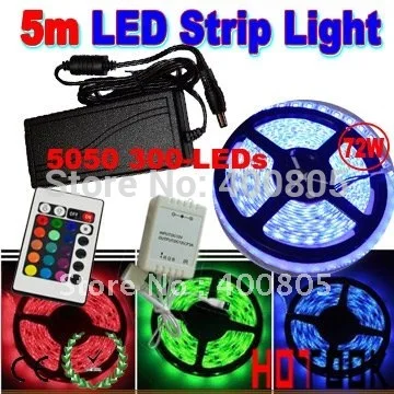 Wholesale 1M 5050 72 LED 12V Hard Strip Bar Light + Aluminium Alloy Shell Housing warranty 2 years x 50 meter - ship via express