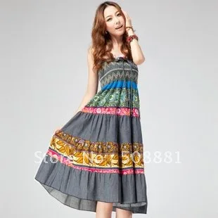 knee length beach dresses