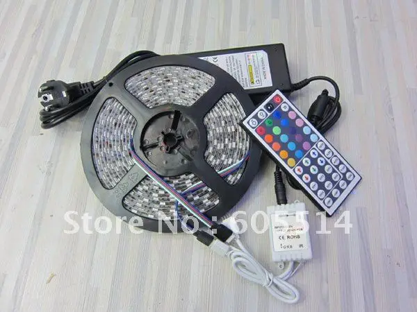 [Seven Neon]Free shipping mini IR remote controller for 5050&3528 led SMD RGB strip