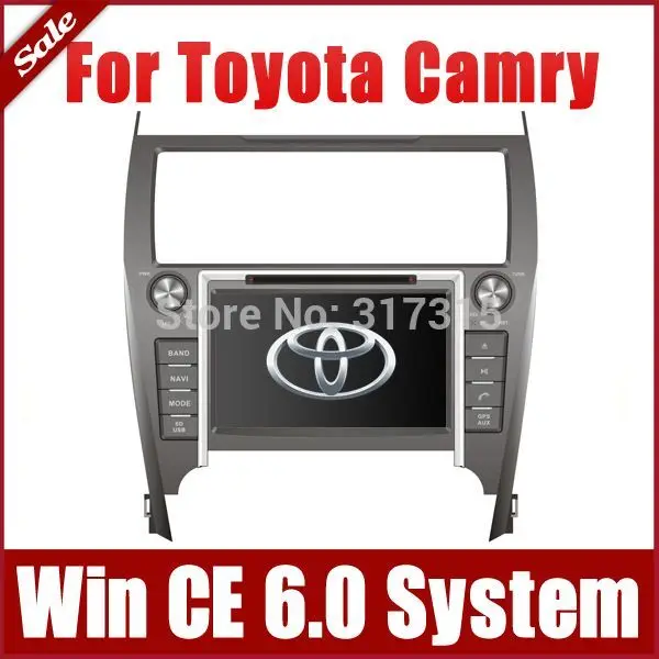 Discount 8" 2-Din Car DVD Player for Toyota Camry 2007-2011 with GPS Navigation Radio Bluetooth TV Map USB SD AUX Stereo Audio Video 15