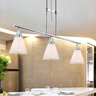 Modern White Flower Ceiling Lights Fixture Stars Free Shipping Dia72cm Modern Creative Pendant Lights Dining Room Lamp3 Lamps Restaurant Bar