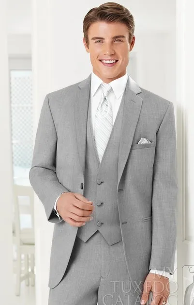 Mens Wedding Suits 2017 Men Heather Grey Twilight Ceremonia Suit Mens Wedding Suits 2017 Men Heather Grey Twilight Ceremonia Suit Business Designer Tuxedo Bridegroom Jacket Pant In From Weddings